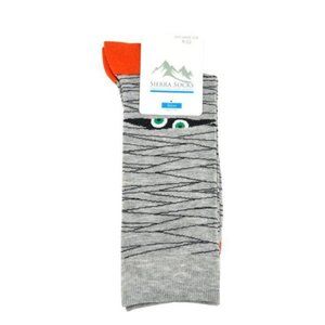 Watching eyes Design Colorful Smooth Toe Men Socks